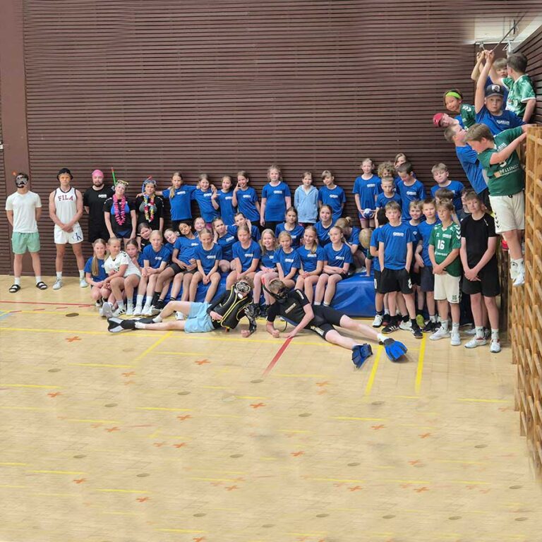 Akilles handbolls läger i Kokonhallen 2025.